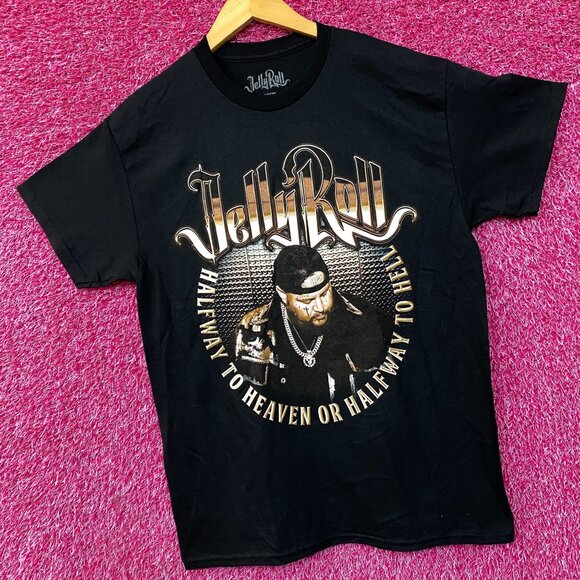 Jelly Roll Halfway To Hell Whitsitt Chapel Album T-Shirt Medium - Picture 3 of 4